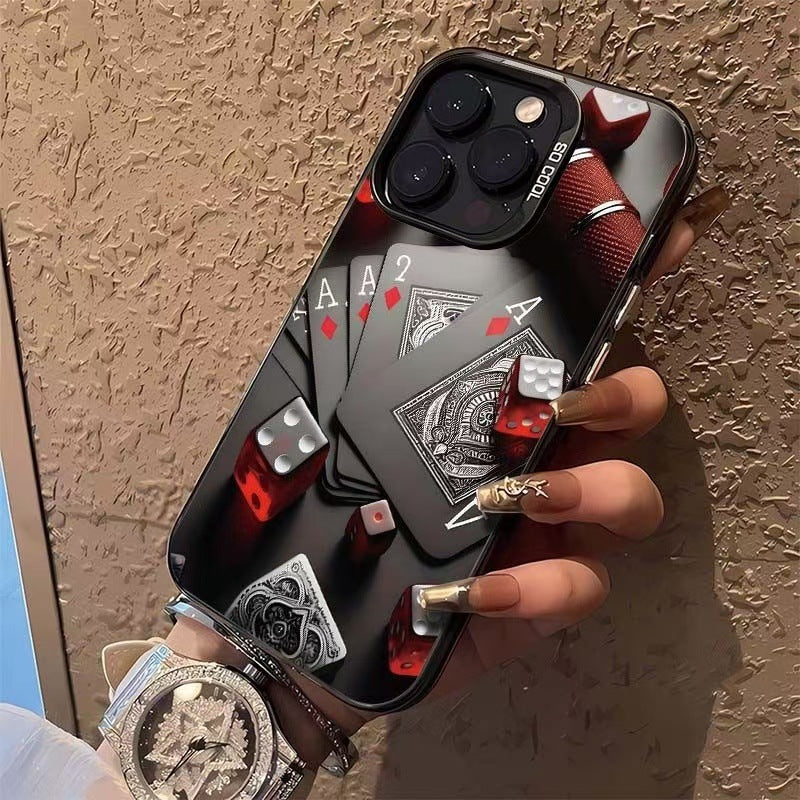 Card Dice 16 Phone Case Creative Card Dice 16 Phone Case Creative